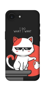 Чехол на Apple iPhone 16e (6.1") I do what i wont фото 1 Чехол на Apple iPhone 16e (6.1") I do what i wont фото 1 из 1