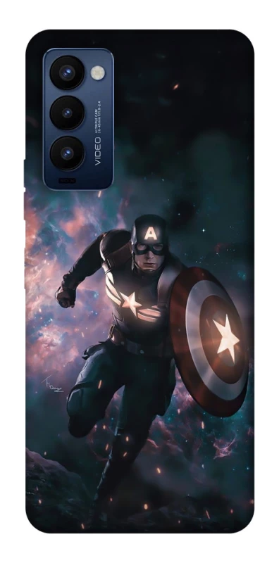 Чохол на TECNO Camon 18 Pro Captain America фото 1 з 1