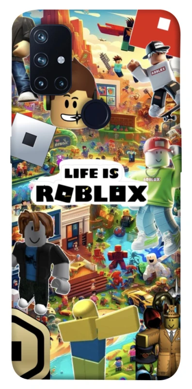 Чохол на OnePlus Nord N10 5G Life is Roblox фото 1 з 1