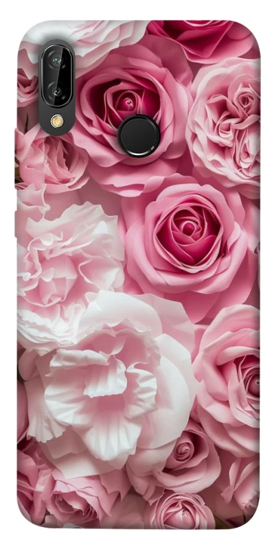 Чехол на Huawei P20 Lite Розовые цветы фото 1 из 1