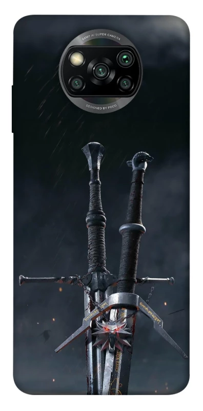 Чохол на Xiaomi Poco X3 NFC / Poco X3 Pro Мечі Ведьмака фото 1 з 1