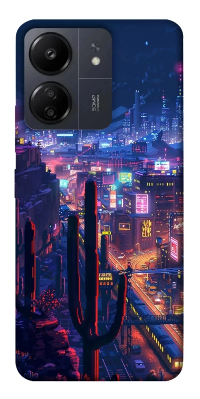 Чехол на Xiaomi Poco C65 Night city фото 1 из 1