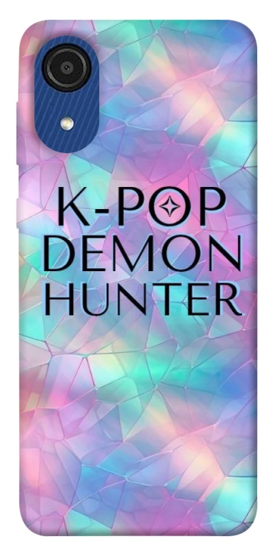 Чохол на Samsung Galaxy A03 Core K-Pop Demon Hunters Logo фото 1 з 1