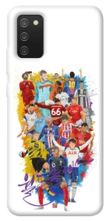 Чехол на Samsung Galaxy A02s Football Abstract v2 фото 1 из 1