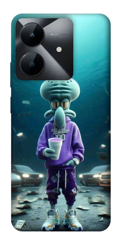 Чохол на Realme Note 60x Сквідвард фото 1 з 1