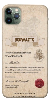 Чохол на Apple iPhone 11 Pro Max (6.5") The Hogwarts acceptance letter фото 1 з 1