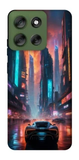 Чехол на Motorola Moto G56 5G Cyber city фото 1 из 1