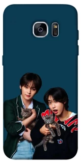 Чохол на Samsung G935F Galaxy S7 Edge Lee Know and Han - Stray Kids фото 1 з 1