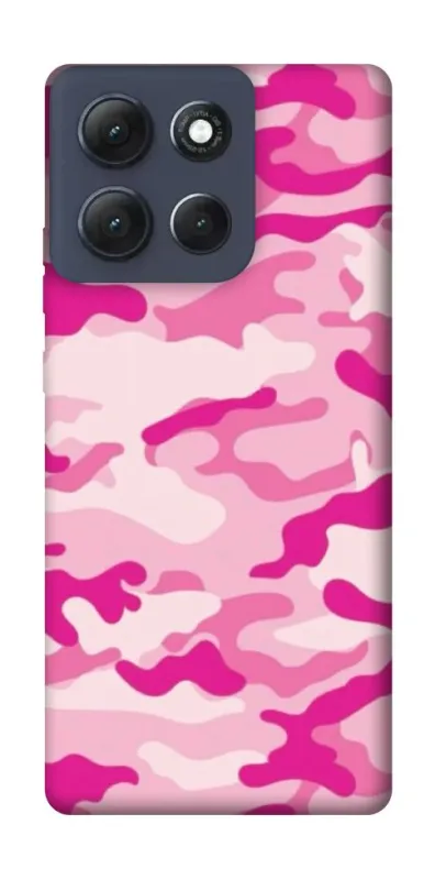 Чехол на Motorola Moto G86 Power camouflage pink фото 1 из 1