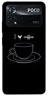 Чохол на Xiaomi Poco X4 Pro 5G Black coffee фото 1 з 1