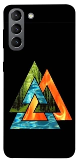 Чехол на Samsung Galaxy S21 Валькнут v4 фото 1 из 1
