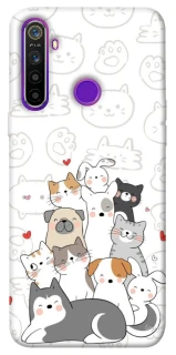Чехол на Realme 5 Funny Pets фото 1 из 1