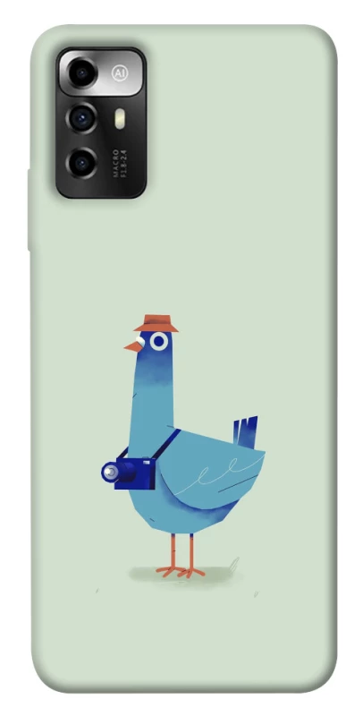 Чехол на ZTE Blade A72 Голуб-детектив фото 1 из 1