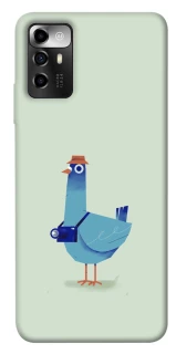 Чехол на ZTE Blade A72 Голуб-детектив фото 1 из 1