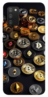 Чохол на Samsung Galaxy A02s Many coins фото 1 з 1