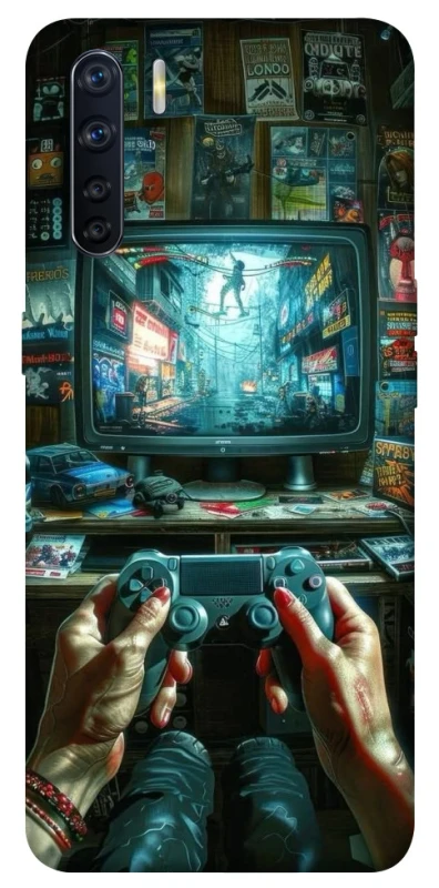 Чехол на Oppo A91 Retro style фото 1 из 1