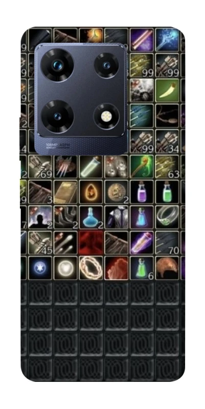 Чехол на Infinix Note 30 Pro Inventory menu ver.2 фото 1 из 1