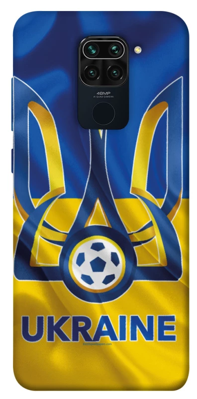 Чохол на Xiaomi Redmi Note 9 / Redmi 10X Футбольний Герб v3 фото 1 з 1