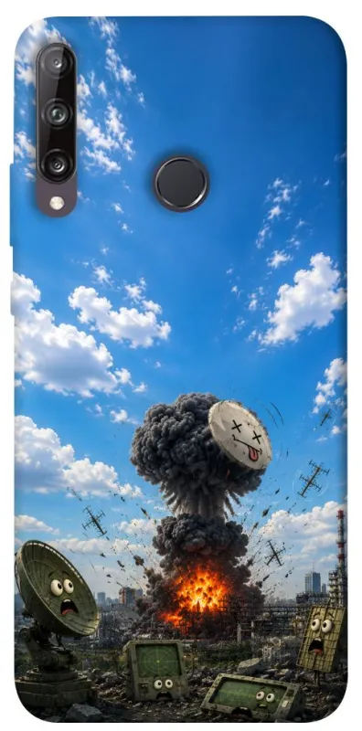 Чохол на Huawei P40 Lite E Moscow never sleeps ver.6 фото 1 з 1