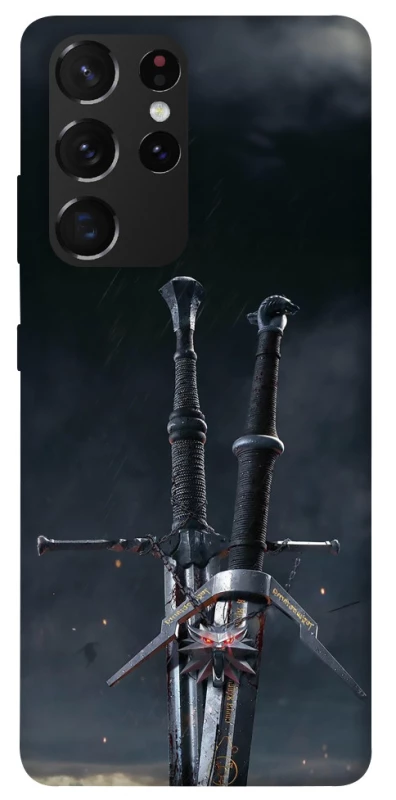 Чохол на Samsung Galaxy S21 Ultra Мечі Ведьмака фото 1 з 1