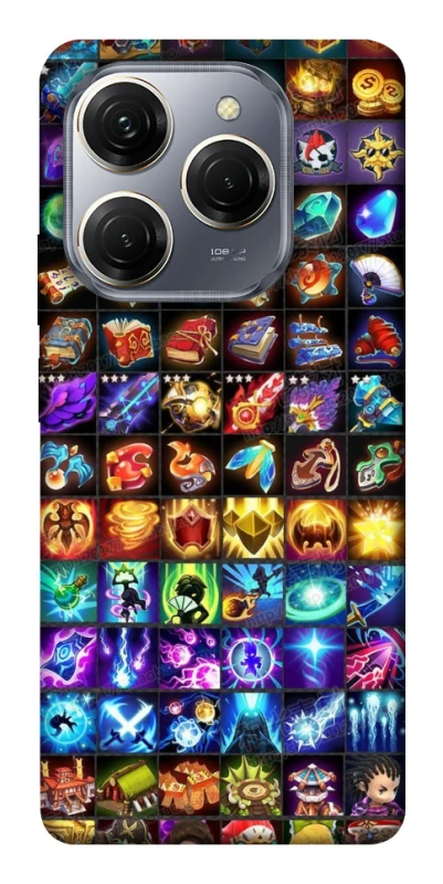 Чохол на TECNO Spark 20 Pro Abilities menu ver.2 фото 1 з 1