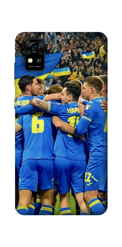 Чехол на ZTE Blade A31 Сборная Украины v3 фото 1 из 1