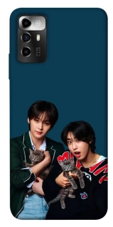 Чехол на ZTE Blade A72 Lee Know and Han - Stray Kids фото 1 из 1