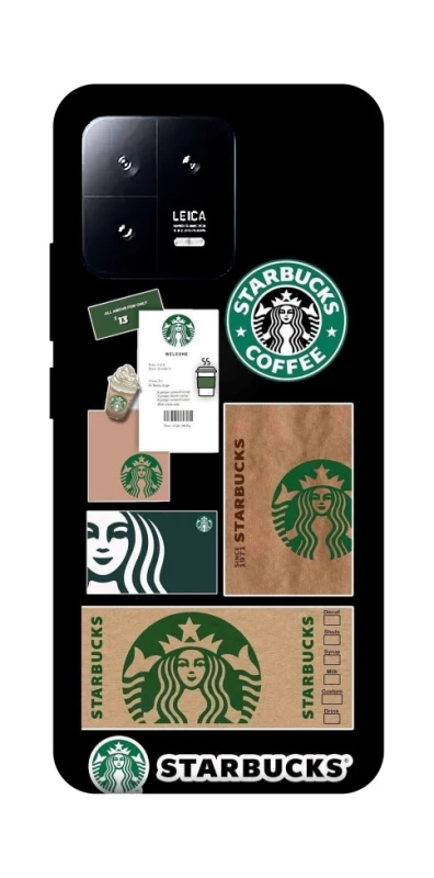 Чохол на Xiaomi 13 Starbucks coffee фото 1 з 1