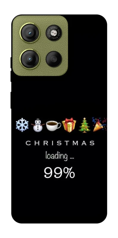 Чехол на Motorola Moto G15 4G Christmas Loading фото 1 из 1