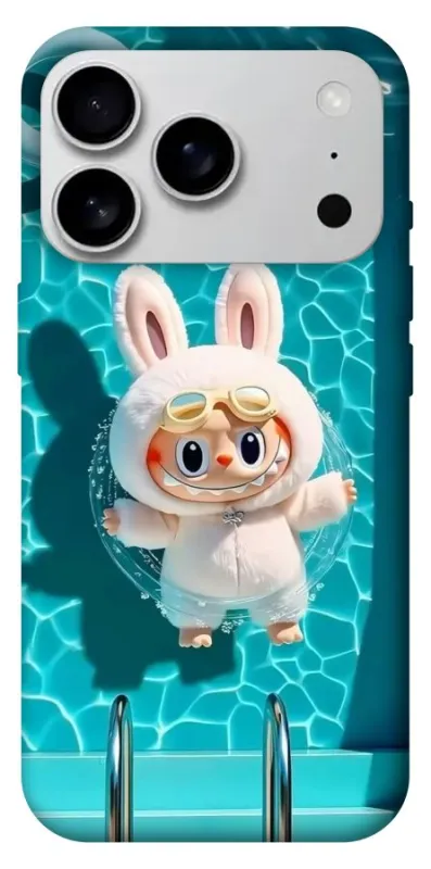 Чехол на Apple iPhone 18 Pro Max Labubu in the pool ver.2 фото 1 из 1