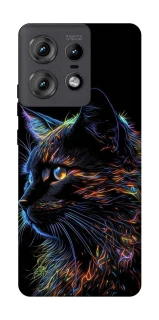 Чохол на Motorola Edge 50 Pro Чорний кіт фото 1 з 1