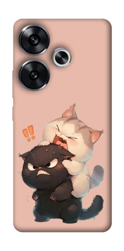 Чехол на Xiaomi Poco F6 Сat and cat фото 1 Чехол на Xiaomi Poco F6 Сat and cat фото 1 из 1