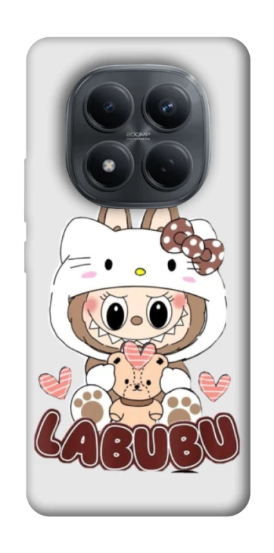 Чохол на Xiaomi Redmi Note 15 Pro 4G Hello Kitty Labubu фото 1 з 1