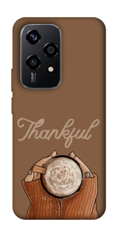 Чохол на Honor 200 Lite Thankful coffee фото 1 з 1