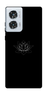 Чохол на Motorola Edge 50 Fusion Black Lotus фото 1 Чохол на Motorola Edge 50 Fusion Black Lotus фото 1 з 1
