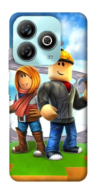 Чохол на ZTE Blade A75 4G Roblox Builder Adventure фото 1 з 1