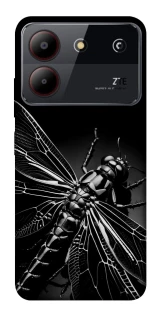 Чохол на ZTE Blade A54 4G Black dragonfly фото 1 з 1