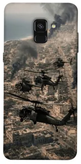 Чехол на Samsung A530 Galaxy A8 (2018) Black hawk фото 1 из 1