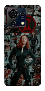 Чохол на ZTE Blade V50 Vita Black Widow фото 1 з 1