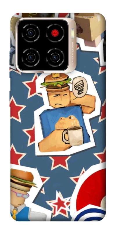 Чохол на ZTE Blade A56 Roblox v2 фото 1 з 1