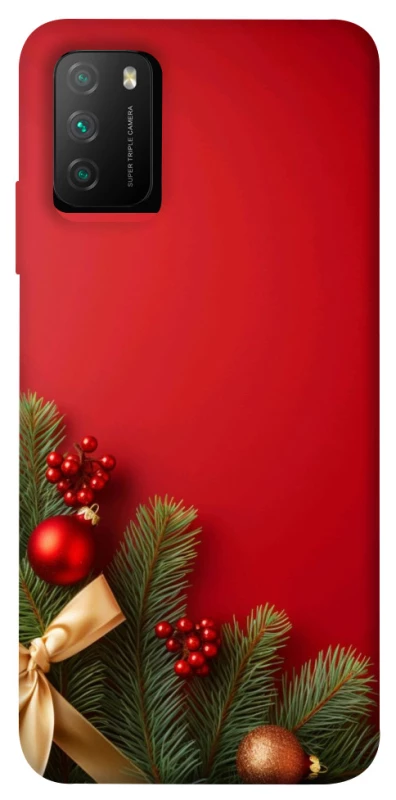 Чохол на Xiaomi Poco M3 Новорічний v21 фото 1 з 1