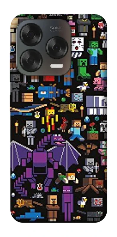 Чохол на ZTE Blade V70 Design Minecraft v5 фото 2 з 2