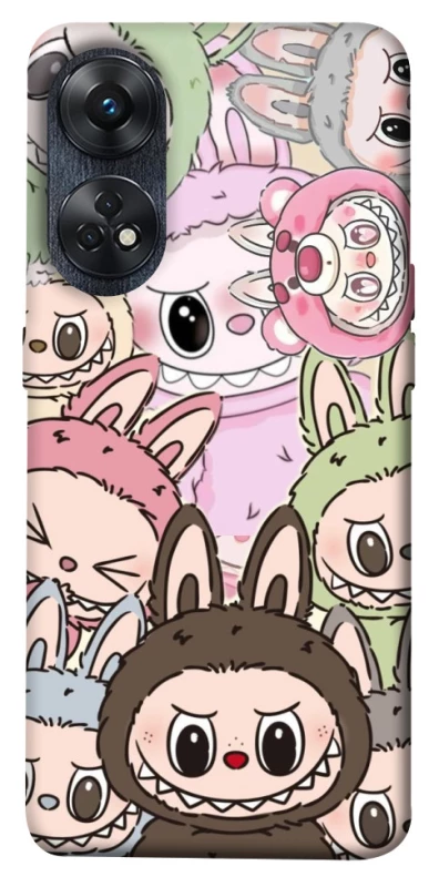 Чохол на Oppo Reno 8T 4G All Labubu 3 фото 1 з 1