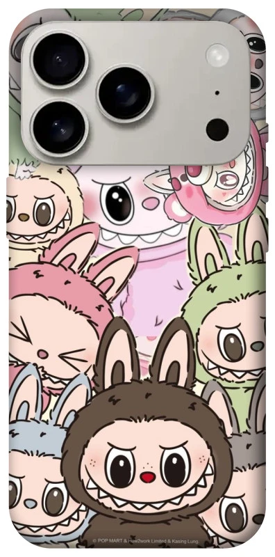 Чохол на Apple iPhone 17 Pro (6.3") All Labubu 3 фото 1 з 1