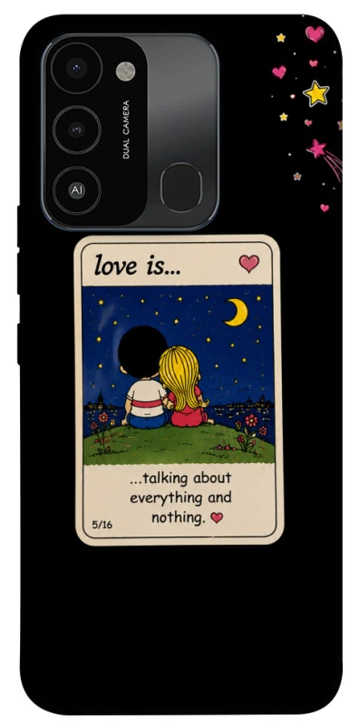 Чохол на TECNO Spark 8C Love is ver.6 фото 1 з 1