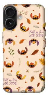 Чехол на Apple iPhone 17 (6.3") Fall in love with Stitch фото 1 из 1