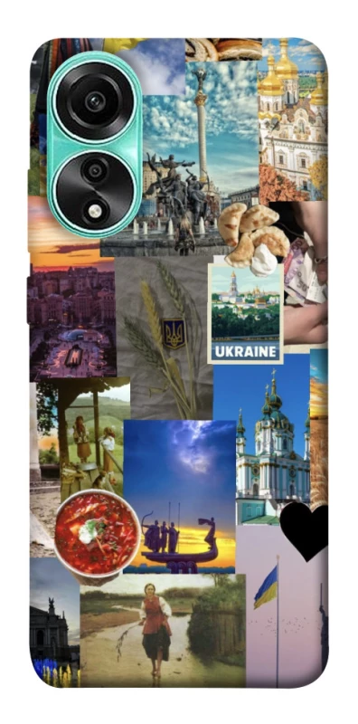 Чохол на Oppo A78 4G Ukraine style ver.1 фото 1 з 1
