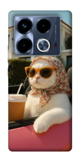 Чехол на Infinix Note 40 4G Stylish Cat Cruise фото 1 Чехол на Infinix Note 40 4G Stylish Cat Cruise фото 1 из 1