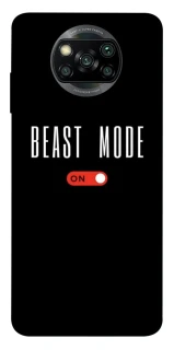 Чехол на Xiaomi Poco X3 NFC / Poco X3 Pro Beast mode фото 1 из 1