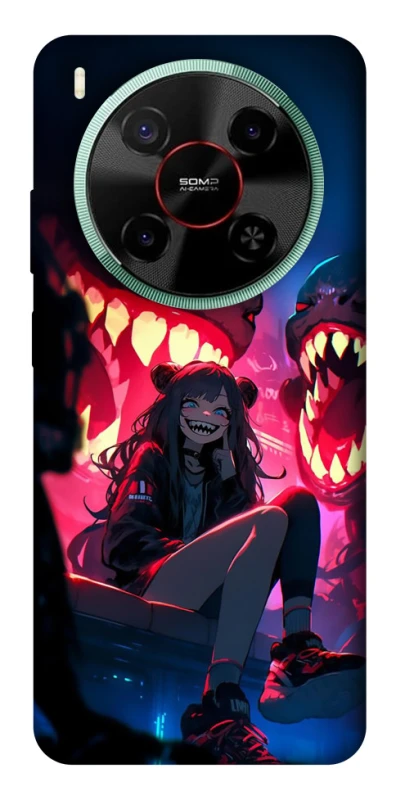Чохол на ZTE Nubia V70 Max Anime girl фото 1 з 1